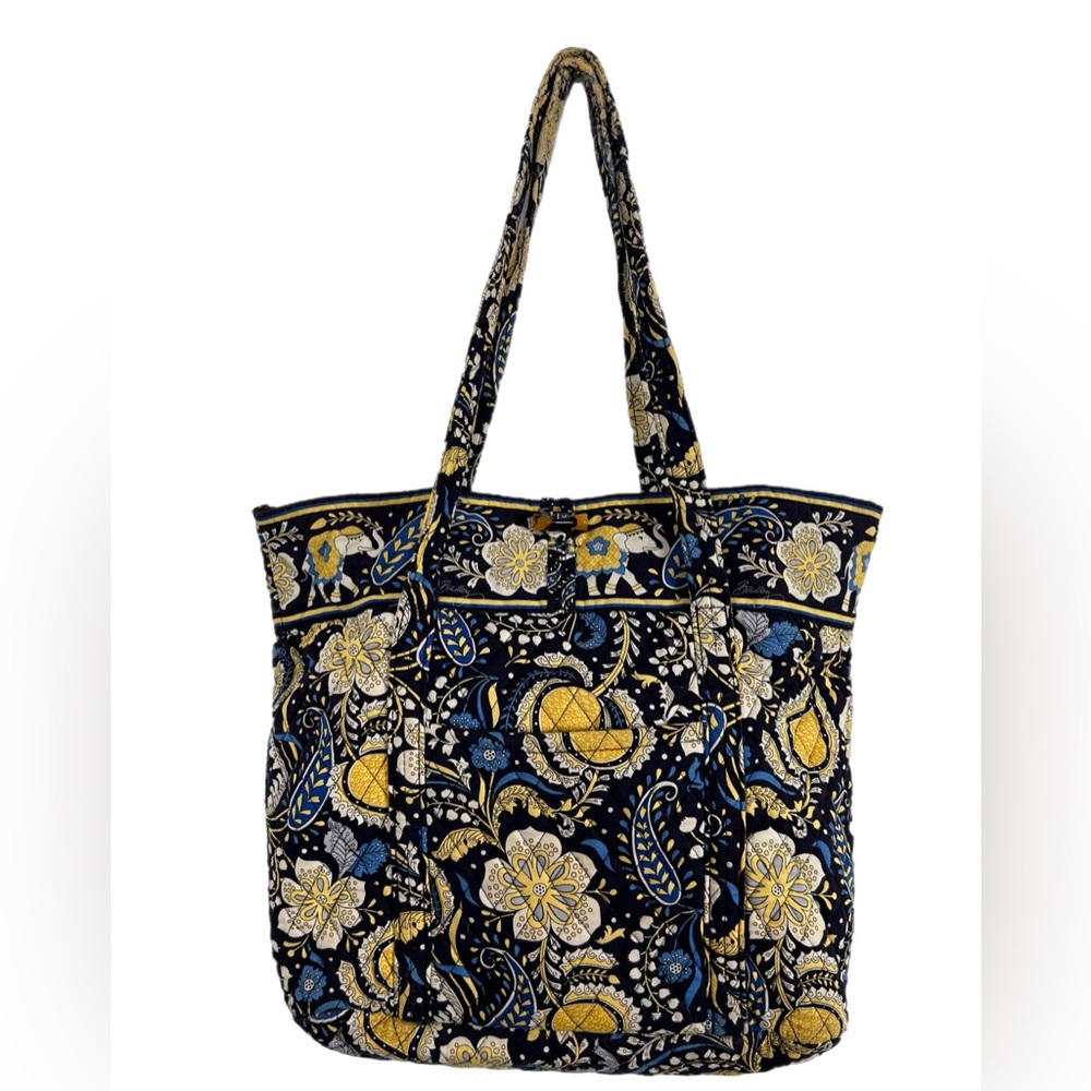 Vera Bradley Ellie Blue Shoulder Tote